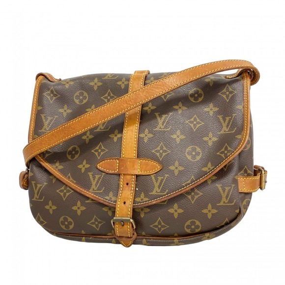 Louis Vuitton Saumur Shoulder Bag Monogram Brown - Picture 1 of 9